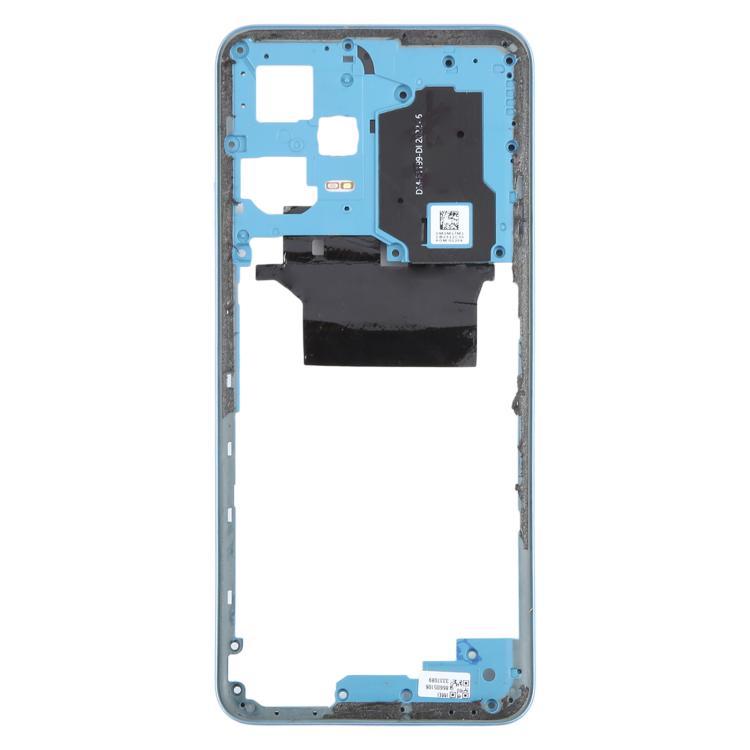 Xiaomi Redmi Note 12 5G Original Blue Middle Frame Bezel Plate Replacement - Compatible & Checked