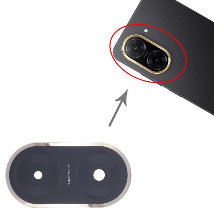OEM Back Camera Lens for Xiaomi Redmi A5 (10pcs, Silver) - Replacement for Broken/Cracked Lens