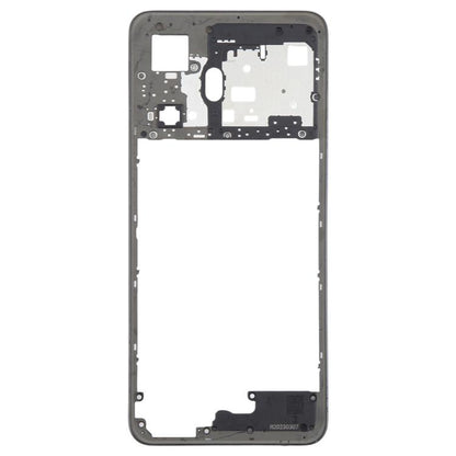 Realme C55 4G RMX3710 Replacement Middle Frame Bezel Plate (Black) - Perfect Fit for Repair