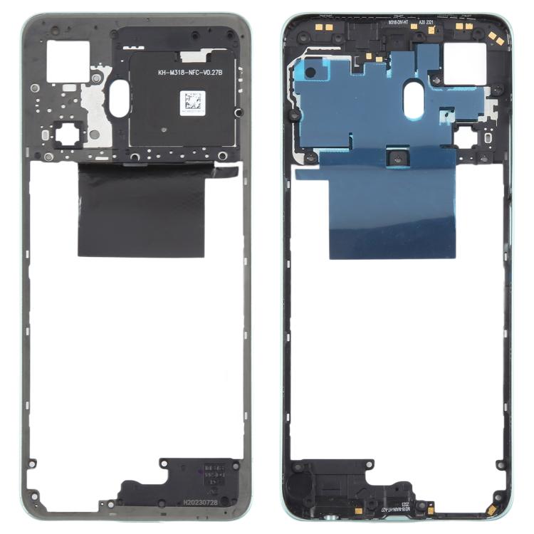 Realme C55 4G RMX3710 Green Middle Frame Bezel Plate Replacement - Compatible & Quality Assured