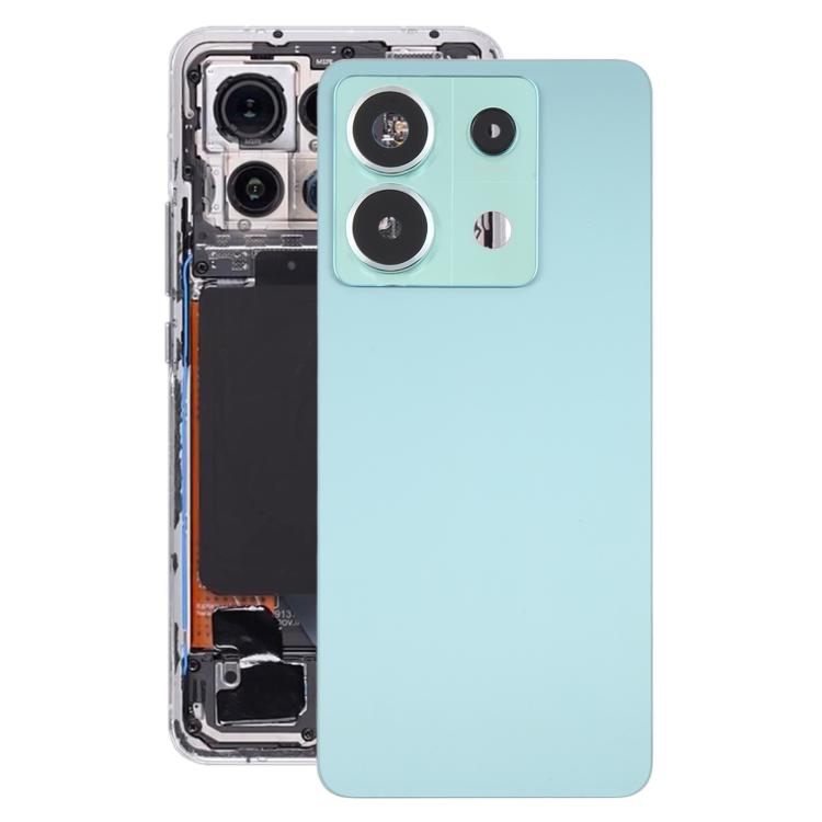Xiaomi Redmi Note 13 Pro 5G OEM Green Battery Back Cover with Camera Lens Frame Replacement