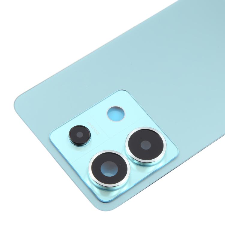 Xiaomi Redmi Note 13 Pro 5G OEM Green Battery Back Cover with Camera Lens Frame Replacement