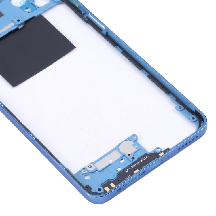 Genuine Dark Blue Middle Frame Bezel Plate Replacement for Xiaomi Redmi Note 11 Pro 5G