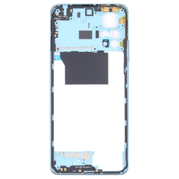 Xiaomi Redmi Note 11 Pro 5G Blue Middle Frame Bezel Plate Replacement - Quality Checked & Fully Compatible