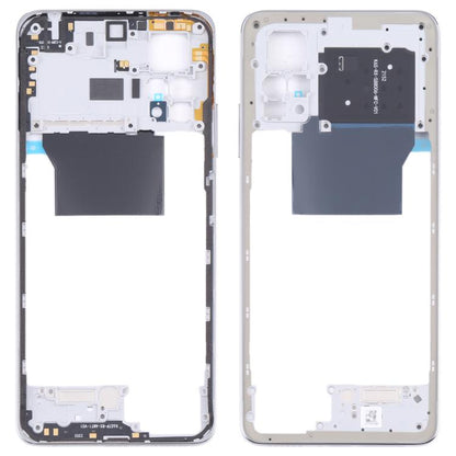 Xiaomi Redmi Note 11 Pro 5G Silver Middle Frame Bezel Plate Replacement - Compatible & Quality Checked