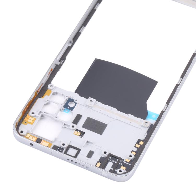 Xiaomi Redmi Note 11 Pro 5G Silver Middle Frame Bezel Plate Replacement - Compatible & Quality Checked