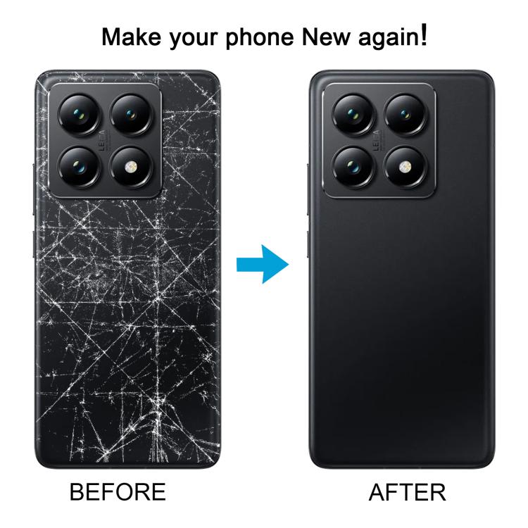 Xiaomi 14T OEM Replacement Back Cover with Camera Lens Frame (Blue) - Perfect Fit & Easy Installation