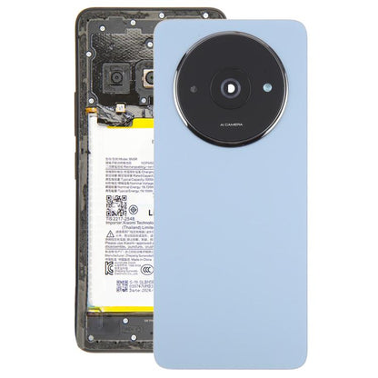 OEM Blue Battery Back Cover with Camera Lens Frame for Xiaomi Redmi A3 4G - Replacement Housing