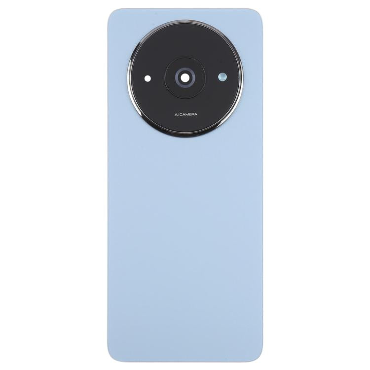OEM Blue Battery Back Cover with Camera Lens Frame for Xiaomi Redmi A3 4G - Replacement Housing