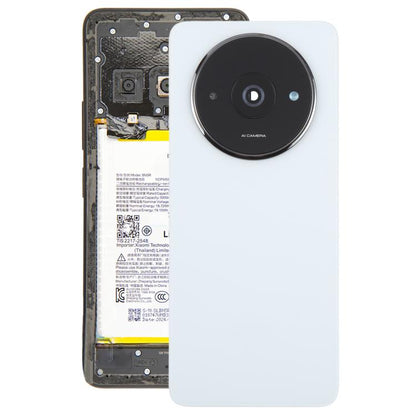 Xiaomi Redmi A3 4G OEM Battery Back Cover with Camera Lens Frame Replacement (White) - Professional Installation Recommended