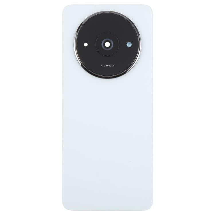 Xiaomi Redmi A3 4G OEM Battery Back Cover with Camera Lens Frame Replacement (White) - Professional Installation Recommended