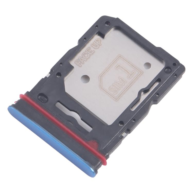 Original SIM Card Tray + Micro SD Card Tray for Motorola Edge 60 - 10pcs (Blue)