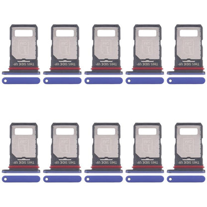 Original SIM Card Tray Set for Motorola Edge 60 Pro - 10 Pack (Blue) - Replacement Parts for Mobile Phones