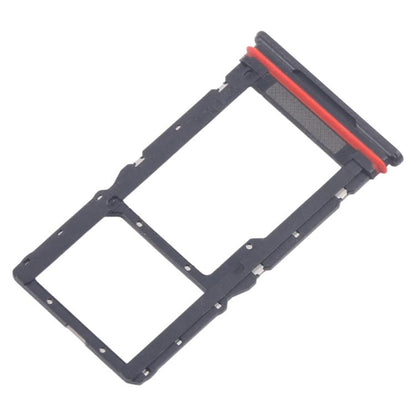 Original SIM Card Tray + SIM/Micro SD Card Tray (10pcs) for Motorola Moto G56 - Black Replacement Parts