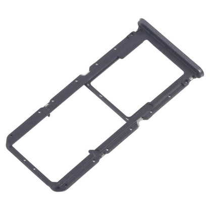 Original OPPO A3x 4G CPH2641 SIM Card Tray Set - 10pcs Black SIM & Micro SD Card Trays for Replacement