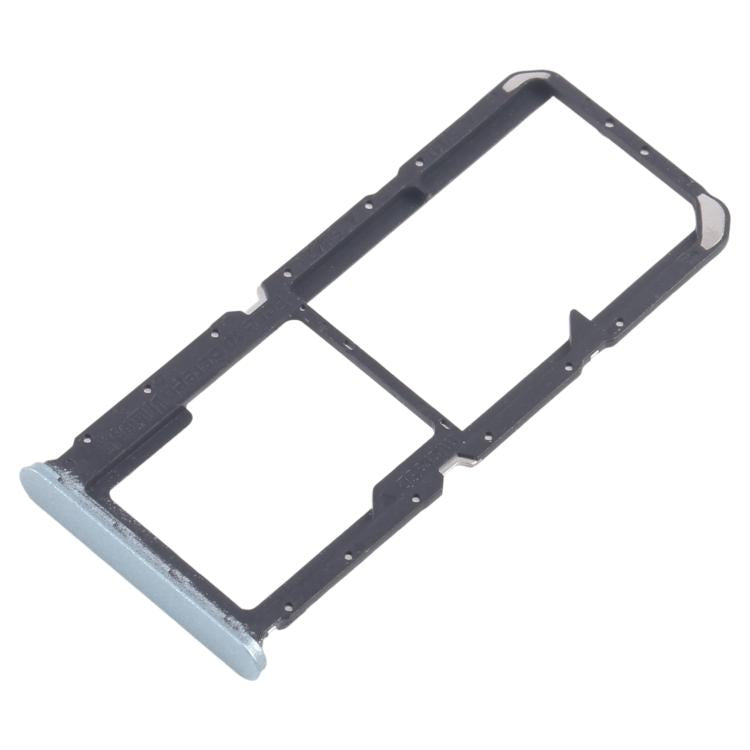 Original SIM Card Tray Set for OPPO A3x 4G CPH2641 - 10pcs (Green) + Micro SD Card Tray Replacement