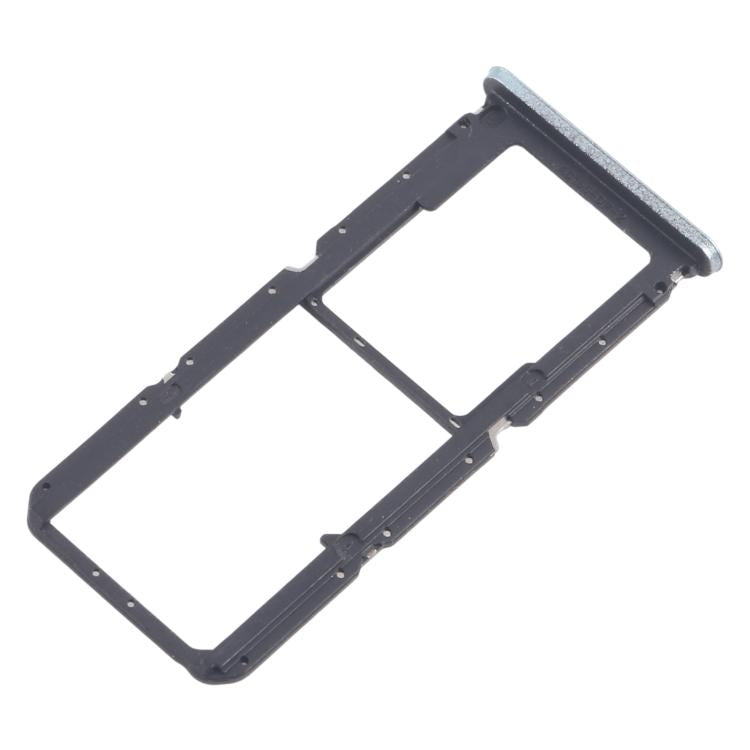 Original SIM Card Tray Set for OPPO A3x 4G CPH2641 - 10pcs (Green) + Micro SD Card Tray Replacement