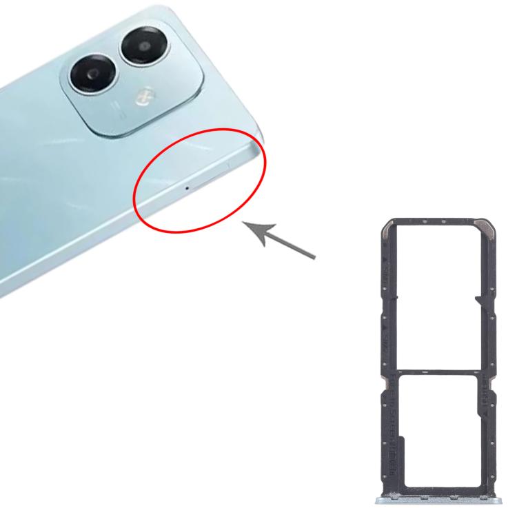 Original SIM Card Tray Set for OPPO A3x 4G CPH2641 - 10pcs (Green) + Micro SD Card Tray Replacement