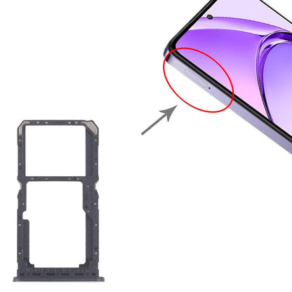 Original Purple SIM Card Tray & Micro SD Card Tray for OPPO A80 5G CPH2639 - 10pcs Replacement Set