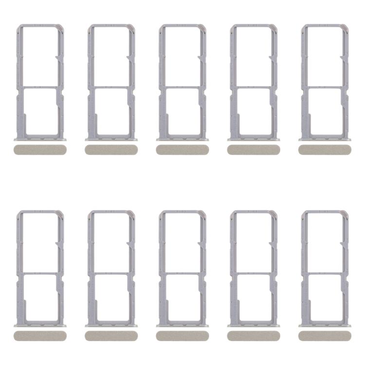 Original OPPO Reno7 4G CPH2363 SIM Card Tray & Micro SD Card Tray Set (10pcs, Green) - Replacement Parts