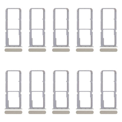 Original OPPO Reno7 4G CPH2363 SIM Card Tray & Micro SD Card Tray Set (10pcs, Green) - Replacement Parts