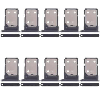Original OPPO Reno8 5G CPH2359 SIM Card Tray Set (10pcs) - Black Replacement for Reno7 4G