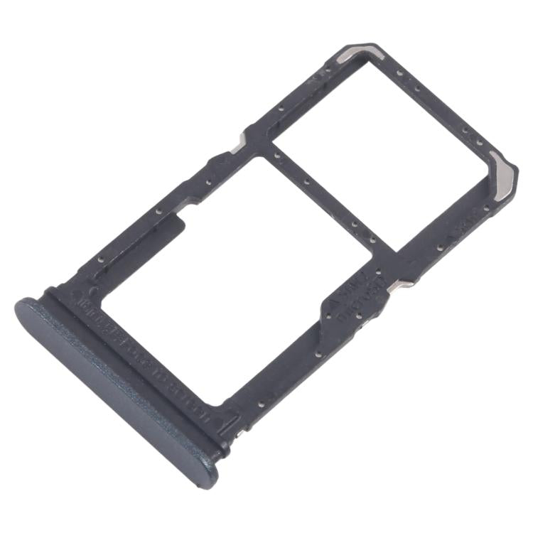 Original SIM Card Tray Set for OPPO F25 Pro - 10pcs (Black) | Includes SIM & Micro SD Card Tray