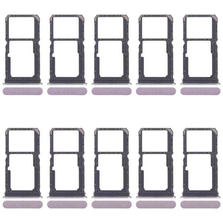 Original OPPO F25 Pro SIM Card Tray & Micro SD Card Tray (10pcs, Pink) - Replacement Parts for Your Phone