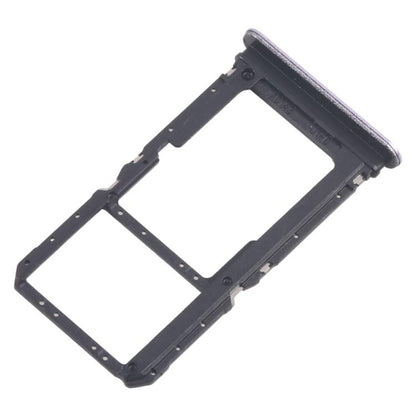 Original SIM Card Tray & Micro SD Card Tray for OPPO Reno11 F (CPH2603) - 10pcs Set (Pink)