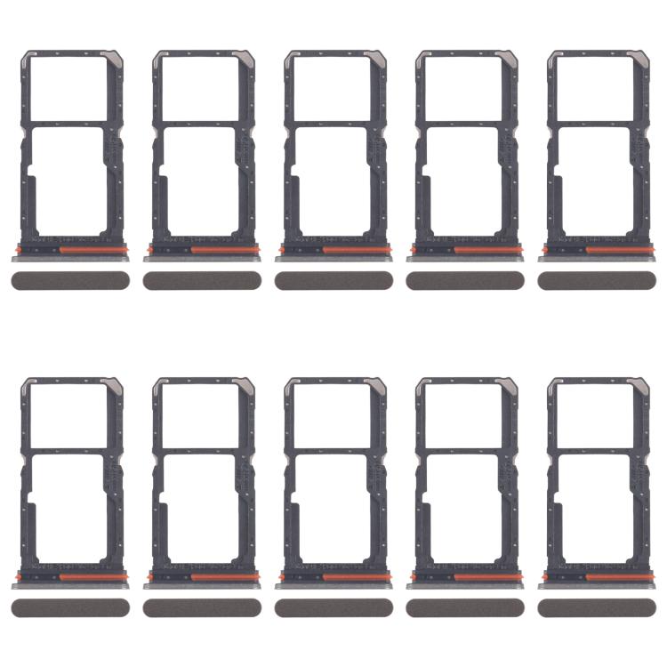 Original SIM Card Tray Set for OPPO A5 Energy - 10pcs Gold SIM/Micro SD Card Trays, Perfect Replacement