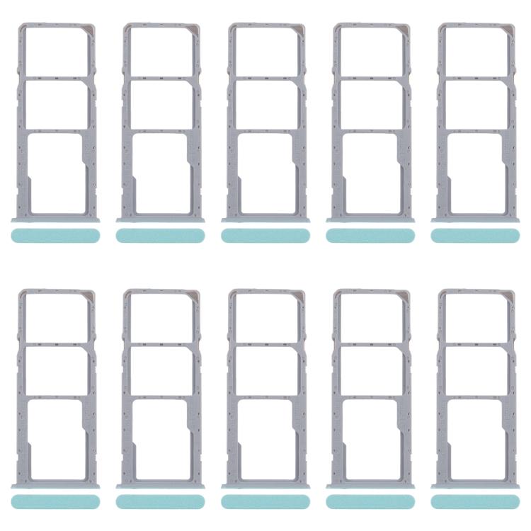 Realme C53 (India) RMX3762 10pcs Original SIM & Micro SD Card Tray Set (Green) - Replacement Parts