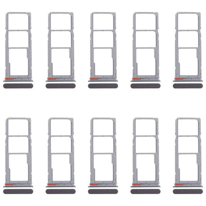 Original SIM Card Tray Set for Realme C75 4G RMX3941 (10pcs: SIM + Micro SD Tray, Black)