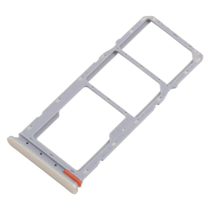 Original SIM Card Tray Set for Realme C75 4G RMX3941 - 10pcs (Gold) - Includes SIM & Micro SD Card Trays