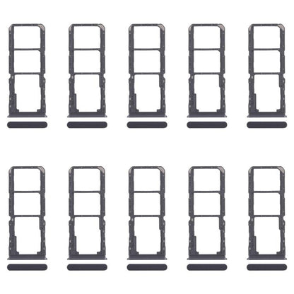 Original SIM Card Tray Set for Realme Note 60x 4G RMX3938 - 10pcs (Includes SIM & Micro SD Card Trays, Purple)