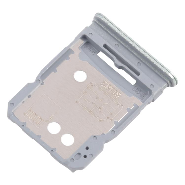 Original SIM Card Tray + Micro SD Card Tray for Realme 12+ 5G RMX3867 - 10pcs (Light Green)