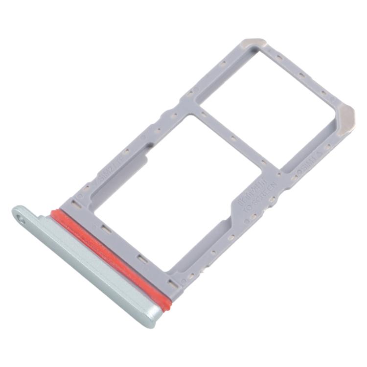 Original SIM Card Tray & Micro SD Card Tray for Realme 13 5G RMX3951 - 10pcs (Green)