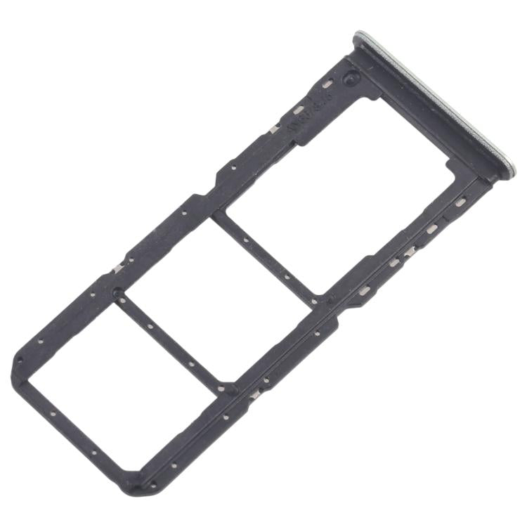 Original SIM Card Tray Set for Realme 11x 5G RMX3785 - 10pcs (Includes SIM & Micro SD Tray, Green)