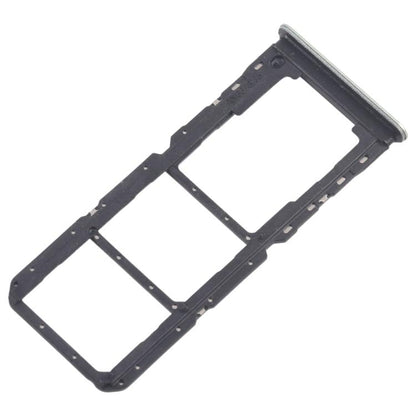 Original SIM Card Tray Set for Realme 11x 5G RMX3785 - 10pcs (Includes SIM & Micro SD Tray, Green)