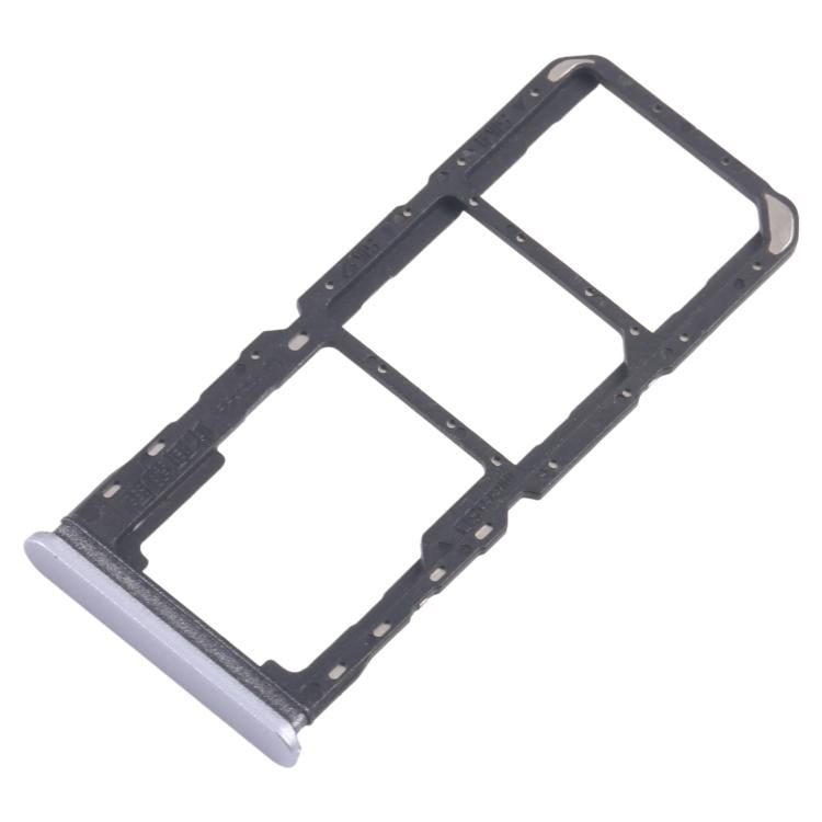 Original SIM Card Tray Set for Realme 11x 5G RMX3785 - 10pcs (Includes SIM + Micro SD Tray, Blue)