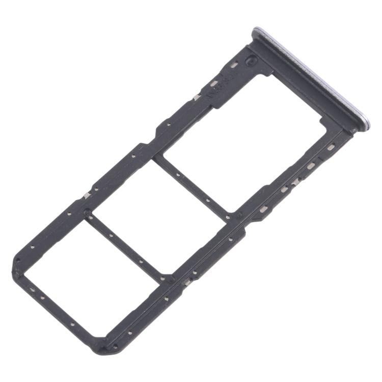 Original SIM Card Tray Set for Realme 11x 5G RMX3785 - 10pcs (Includes SIM + Micro SD Tray, Blue)