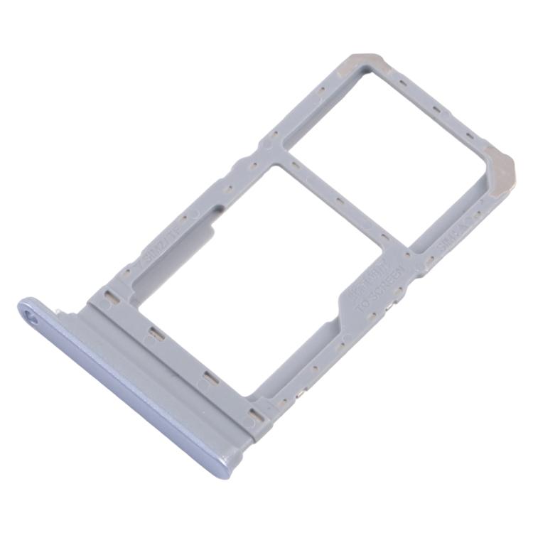Original SIM Card Tray + Micro SD Card Tray for Realme 12 4G RMX3871 (10pcs, Blue) - Replacement Parts