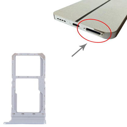 Original SIM Card Tray + Micro SD Card Tray for Realme 12 4G RMX3871 (10pcs, Blue) - Replacement Parts