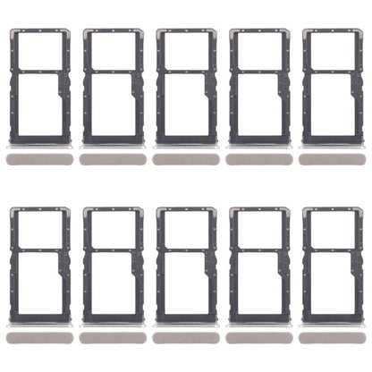 Realme 10 Pro 5G SIM Card Tray & Micro SD Card Tray (Gold) - 10pcs Original Replacement for RMX3663/RMX3660/RMX3661