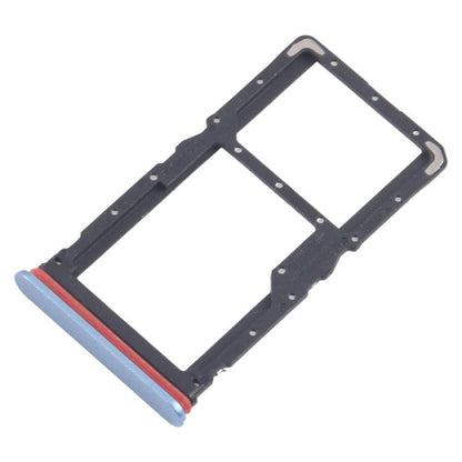 Original SIM Card Tray + Micro SD Card Tray for Realme 10 Pro 5G RMX3663/RMX3660/RMX3661 (10pcs, Blue)