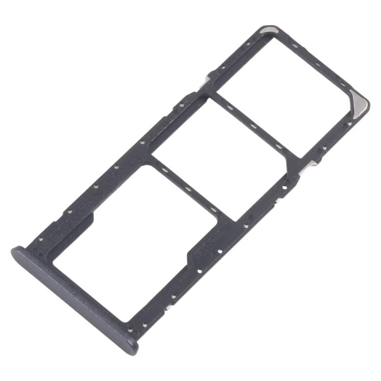 Original SIM Card Tray Set for Realme C51s - 10pcs (Black) Including SIM & Micro SD Card Trays