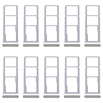 Original SIM Card Tray Set for Realme C63 4G - 10pcs Including SIM & Micro SD Card Trays (Green)