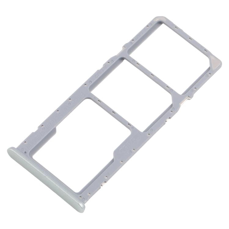 Original SIM Card Tray Set for Realme C63 4G - 10pcs Including SIM & Micro SD Card Trays (Green)