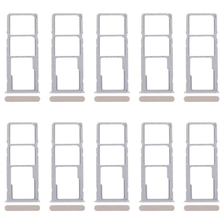 Original SIM Card Tray Set for Realme Narzo N53 4G - 10pcs (Gold) Including SIM & Micro SD Card Trays