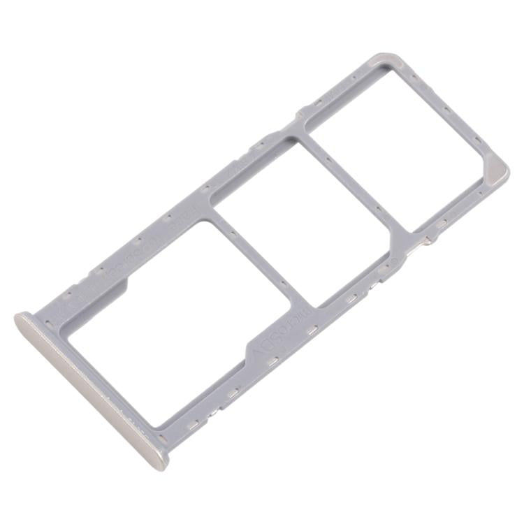 Original SIM Card Tray Set for Realme Narzo N53 4G - 10pcs (Gold) Including SIM & Micro SD Card Trays