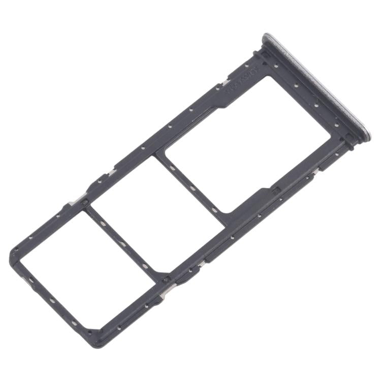 Original SIM Card Tray Set for Realme Narzo C71 4G RMX5303 - 10pcs (Silver) + Micro SD Card Tray Replacement